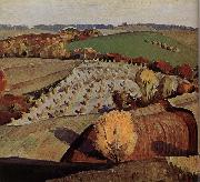 Grant Wood Landscape china oil painting reproduction